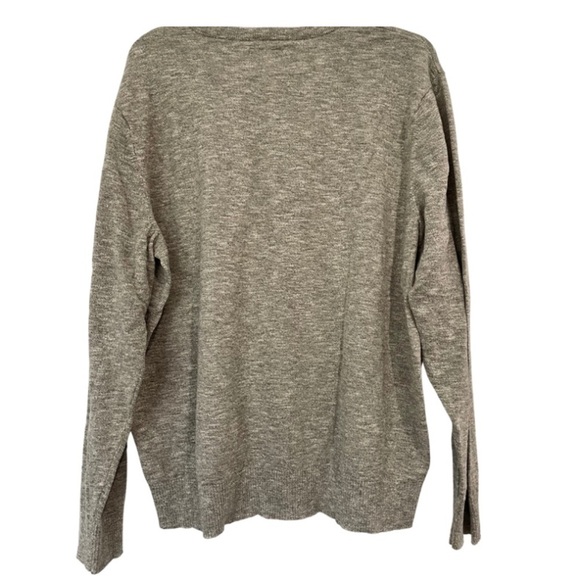 American Eagle Outfitters Men’s Lightweight Taupe Sweater Large - Picture 2 of 3